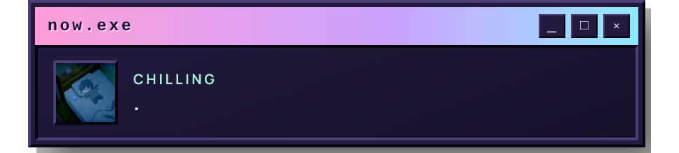 now